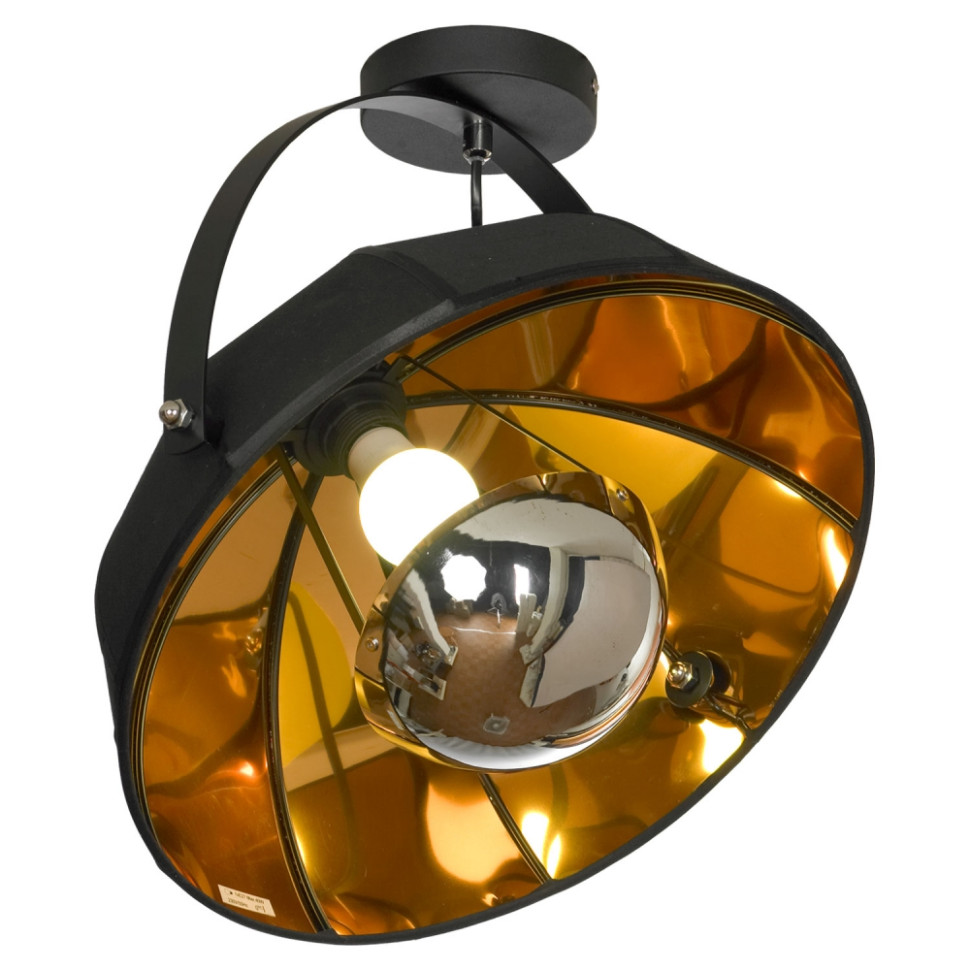 Потолочный светильник Lussole Klamath LSP-0556-C, цвет черный - фото 1