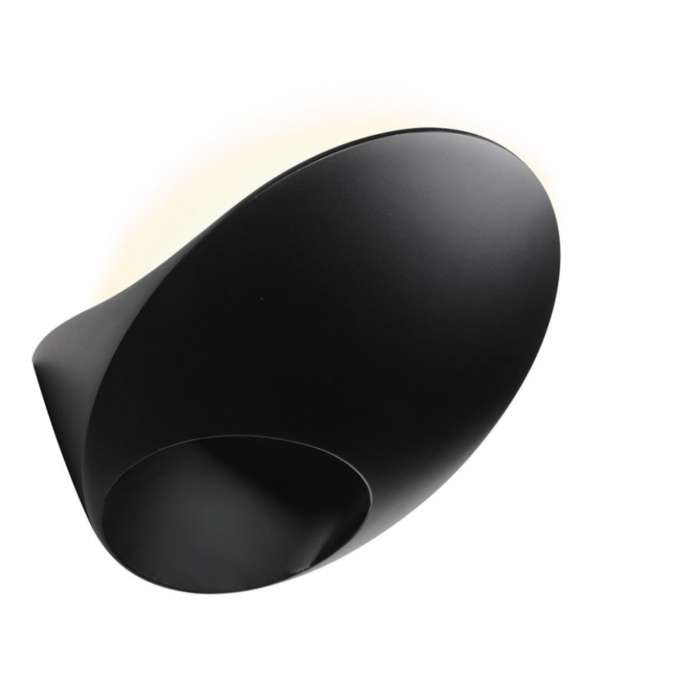 Настенный светильник iLedex Light Flux ZD8152-6W 3000K matt black, цвет черный матовый ZD8152-6W BK - фото 3