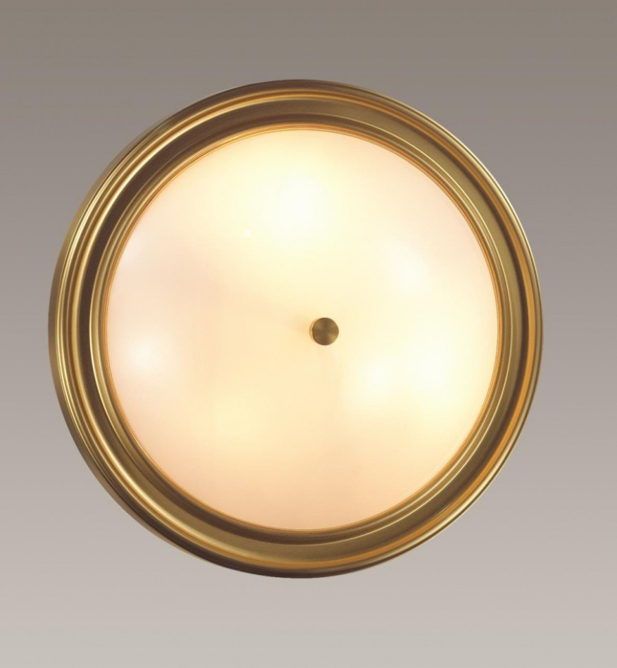 Потолочный светильник со светодиодными лампочками E27, комплект от Lustrof. №369350-642549, цвет латунь - фото 2