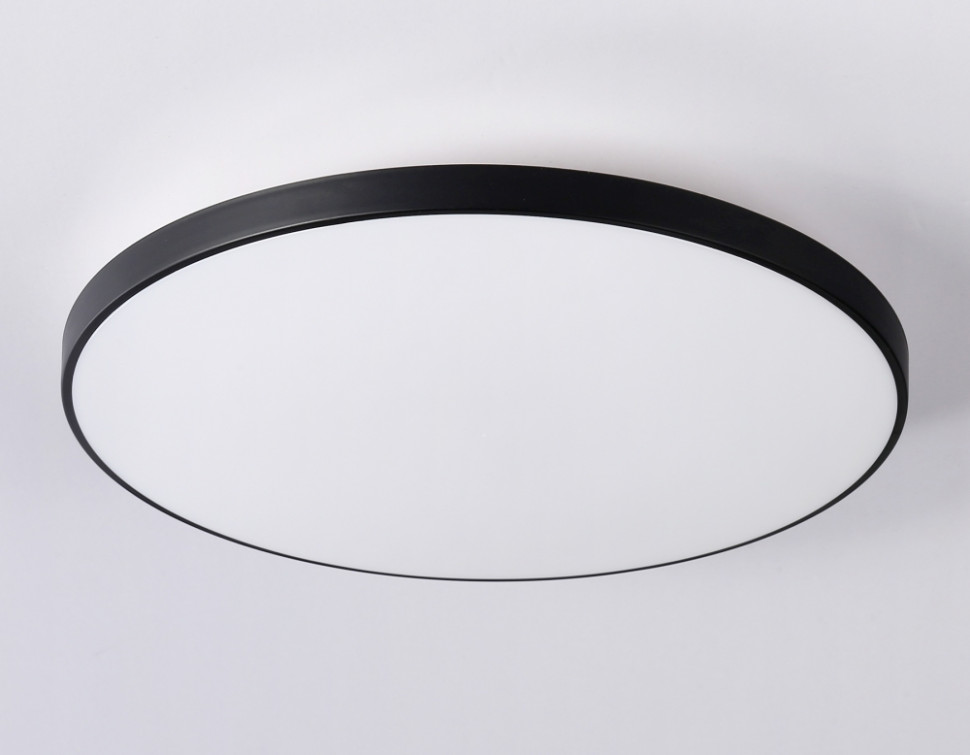 Потолочный светодиодный светильник Ambrella light ORBITAL FZ1225, цвет черный - фото 2
