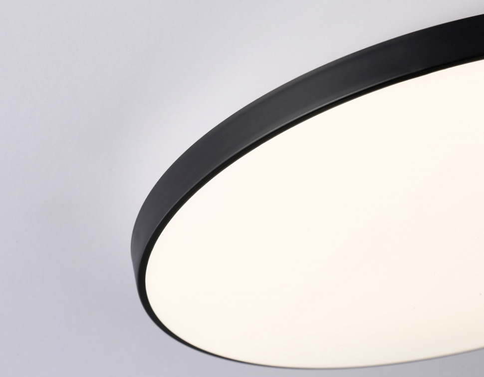 Потолочный светодиодный светильник Ambrella light ORBITAL FZ1225, цвет черный - фото 4