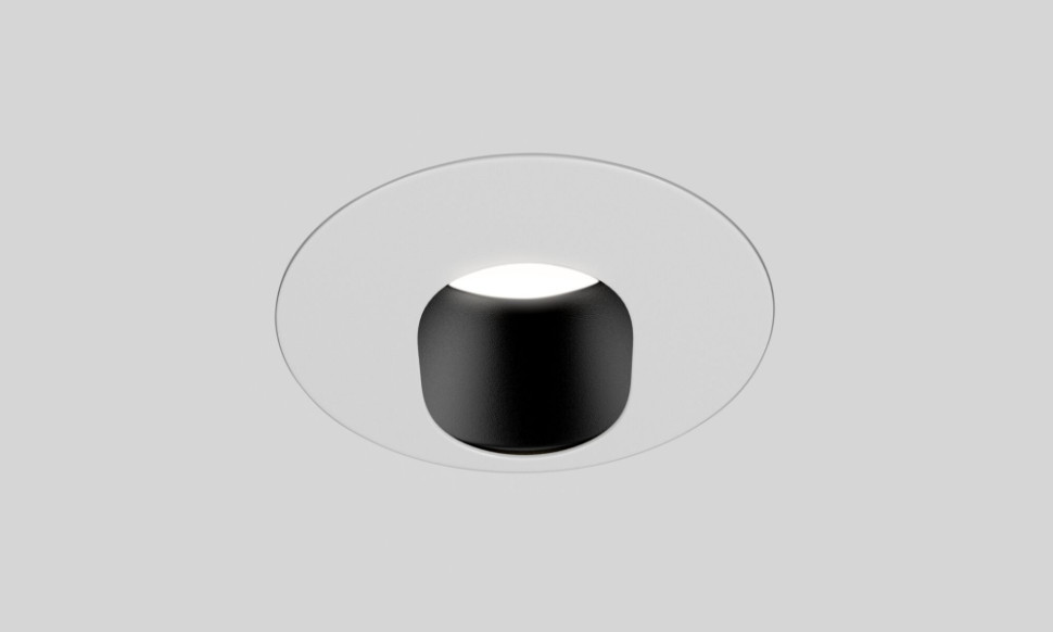 Встраиваемый светильник Maytoni Share DL051-3W (DL051-02W+DLA051-04W), цвет белый - фото 2