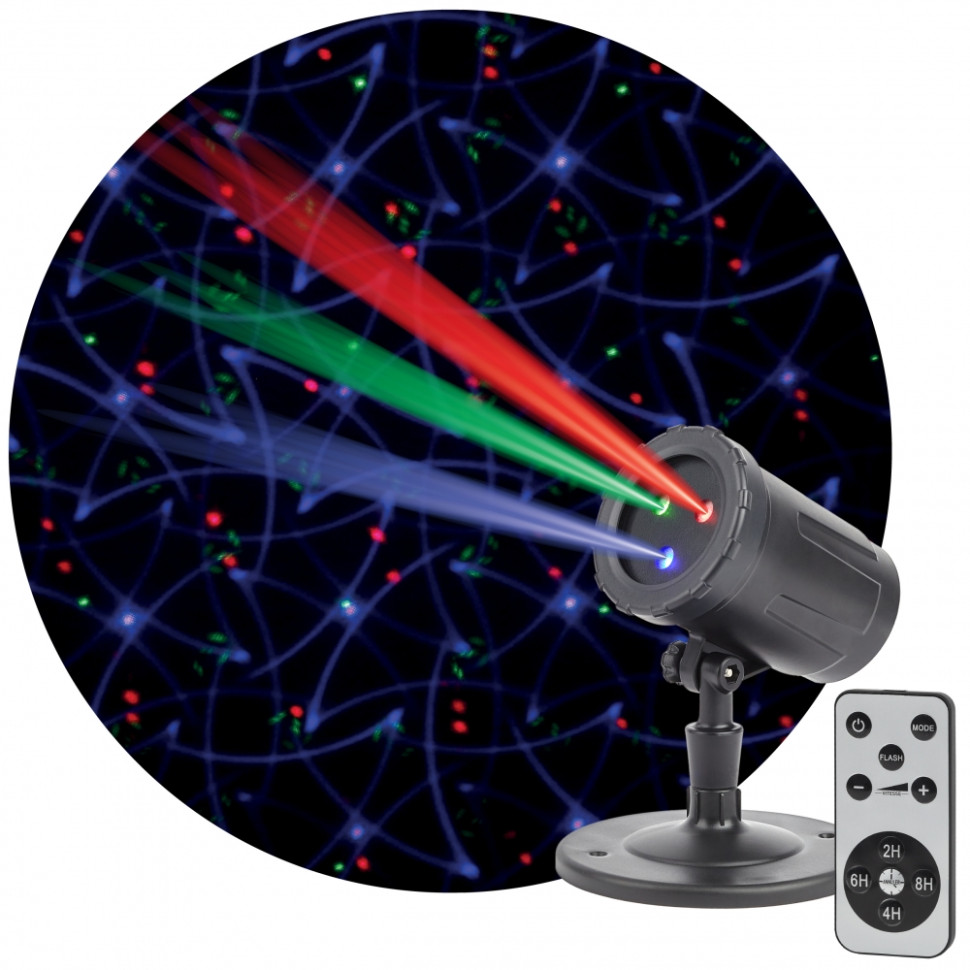 Лазерный светильник-проектор ЭРА калейдоскоп ENIOP-05 Б0047976 диско шар проектор