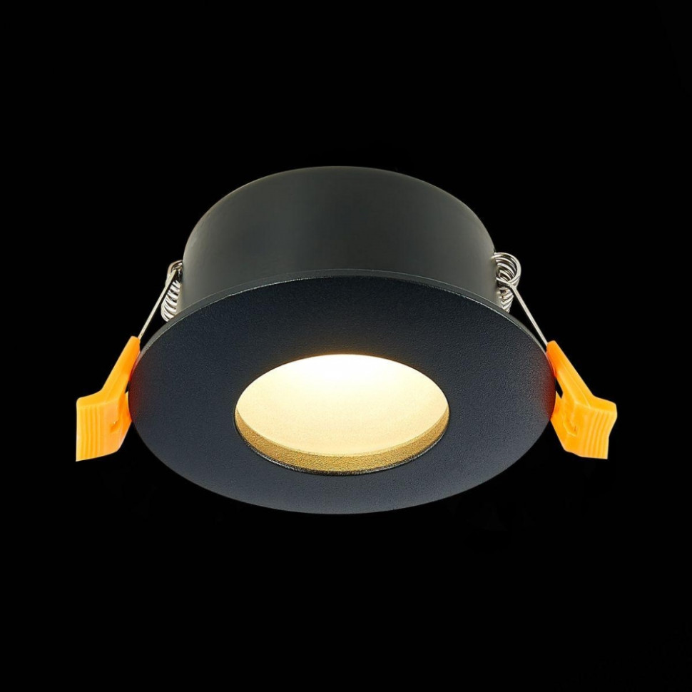 Встраиваемый светильник St Luce ST213.408.01, цвет чёрный - фото 4