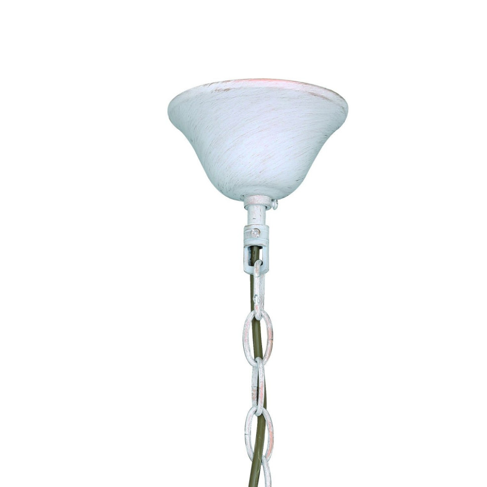 Люстра с лампочками, подвесная, комплект от Lustrof. №128961-617473, цвет белый с золотом - фото 2