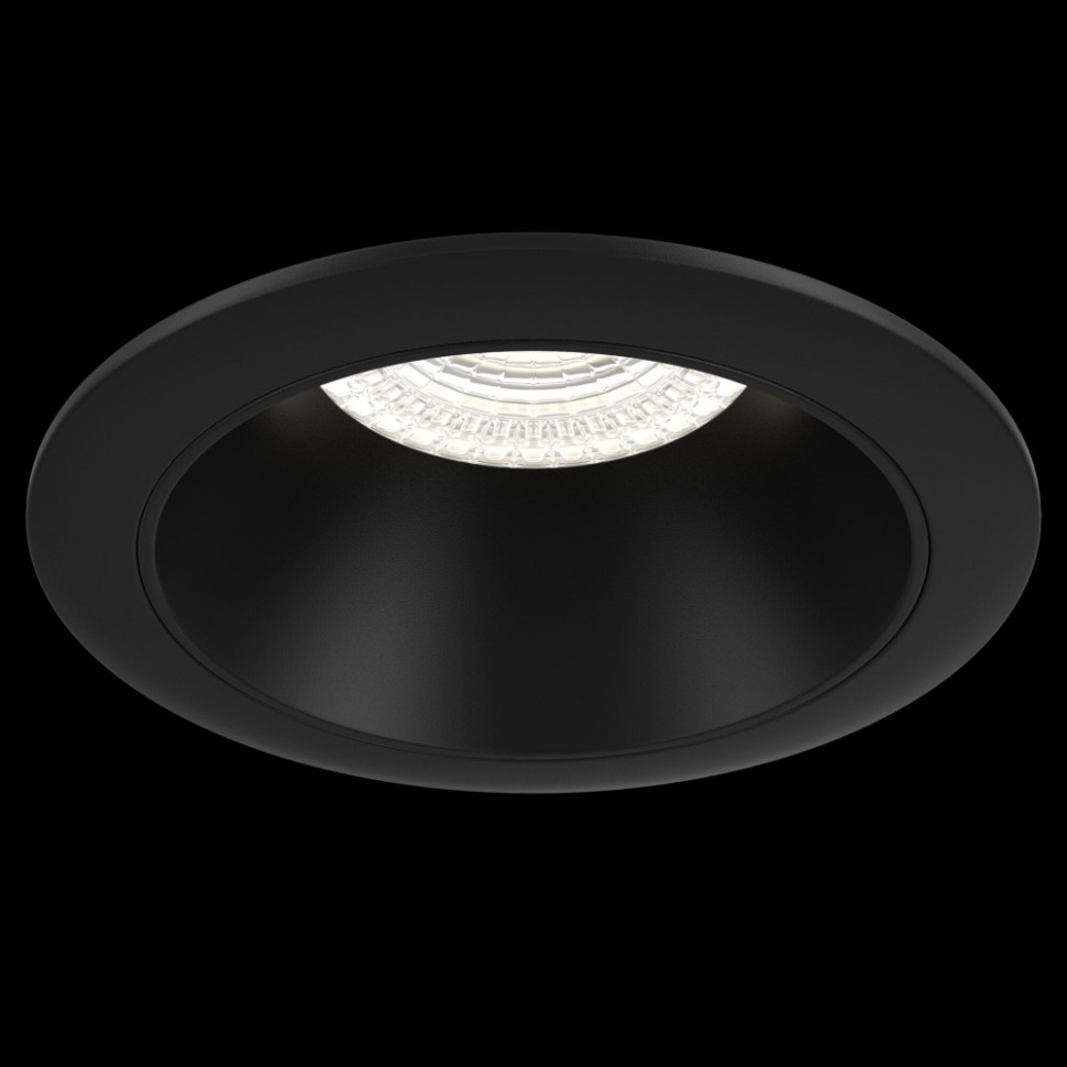 Встраиваемый светильник Maytoni Share DL051-1B (DL051-01B+DLA051-03B), цвет черный - фото 2