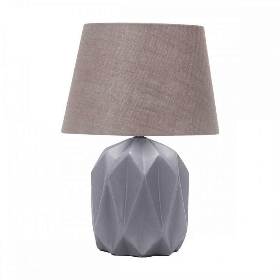 Настольная лампа Omnilux Sedini OML-82704-01, цвет серый - фото 1