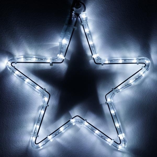 Светодиодная фигура Звездочка холодный свет Ardecoled ARD-Star-M1-295X275-36Led White (34248) шнур питания ard classic flash 1 5m white 230v 1 6a ardecoled закрытый