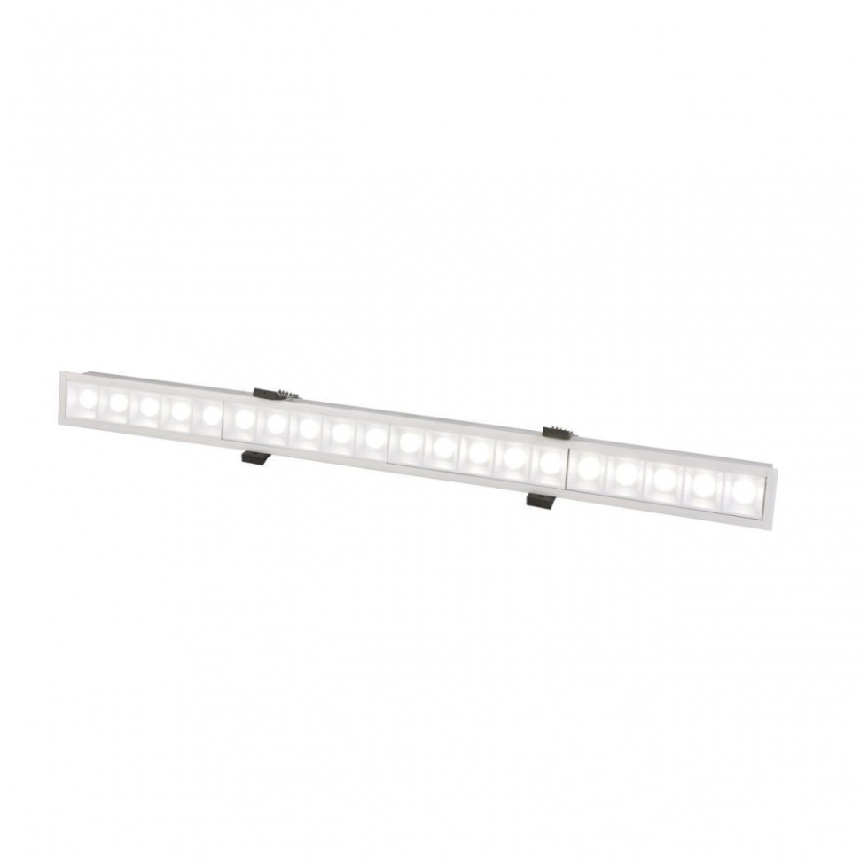 Встраиваемый линейный светильник Favourite Roshni 3084-10C, цвет белый - фото 1