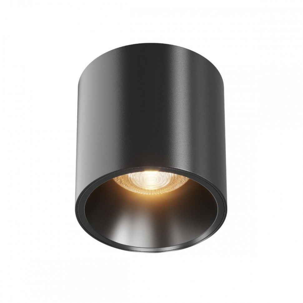 Накладной светодиодный светильник Maytoni Technical Alfa LED C064CL-L12B3K-D, цвет черный - фото 1