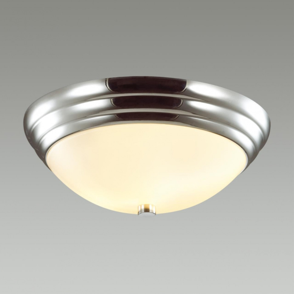 Потолочный светильник со светодиодными лампочками E27, комплект от Lustrof. №369355-642552, цвет хром - фото 2