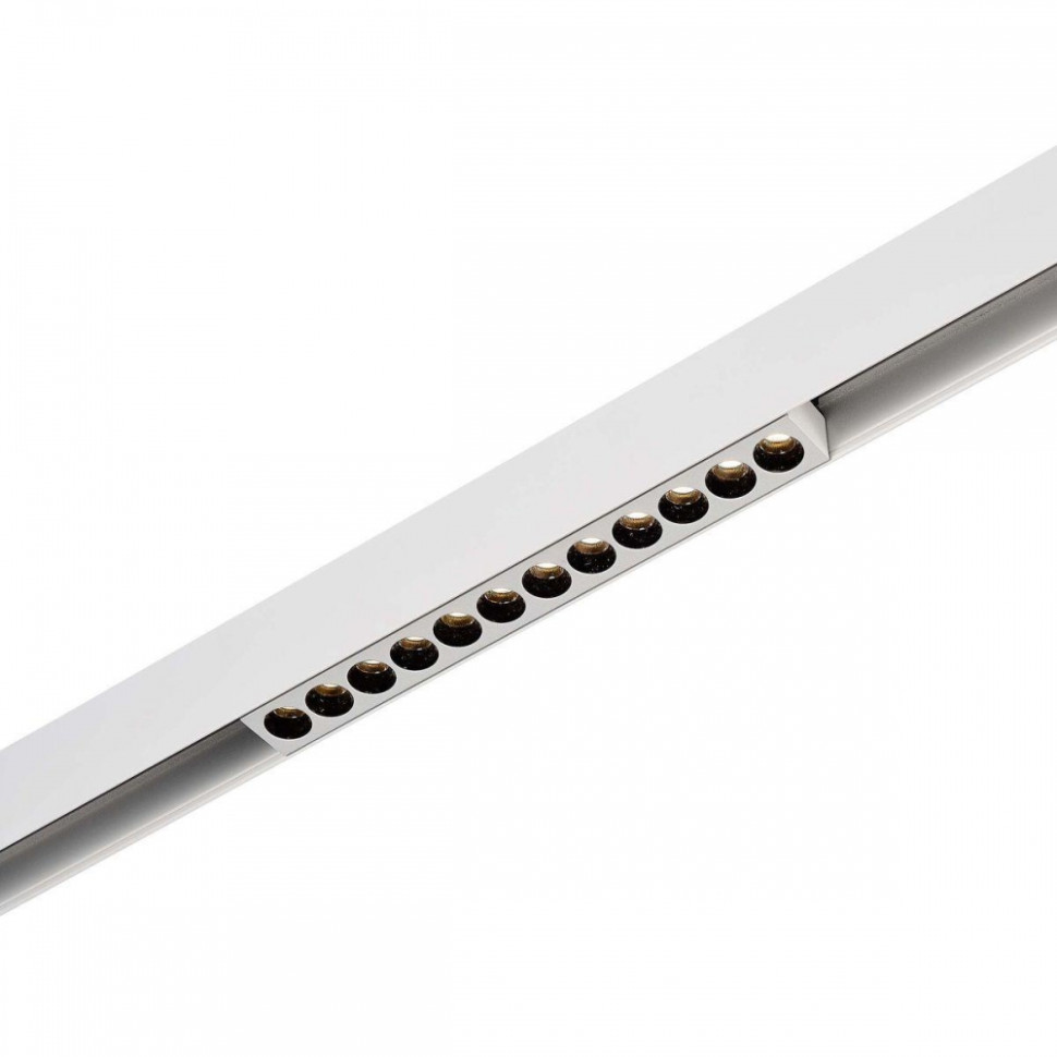 Трековый светильник 12W 3000К для магнитного шинопровода ST Luce Skyline 48 ST806.536.12, цвет белый - фото 1