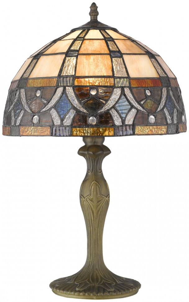 Настольная лампа с лампочкой Velante 824-804-01+Lamps, цвет бронза 824-804-01+Lamps - фото 2