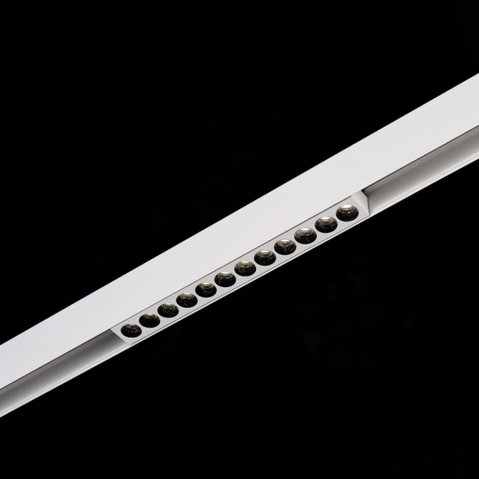 Трековый светильник 12W 4000К для магнитного шинопровода ST Luce Skyline 48 ST806.546.12, цвет белый - фото 4