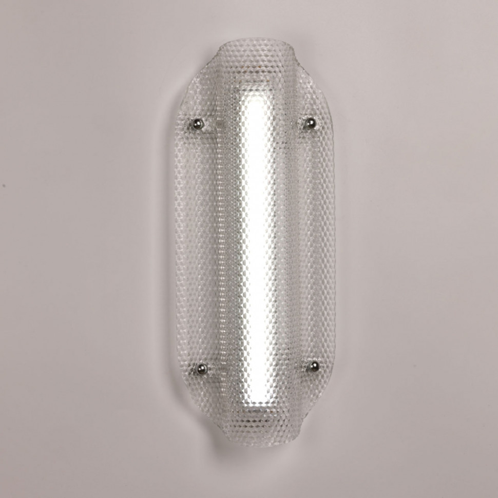 Настенный светильник De Markt Конти 488021001, цвет серебро - фото 3