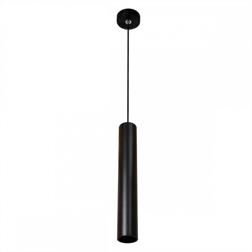 Подвесной светодиодный светильник Тубус Citilux CL01PB071N, цвет черный - фото 1