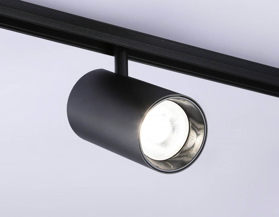 Трековый светильник 30W 4200К для магнитного шинопровода Magnetic Ambrella light TRACK SYSTEM GL3846, цвет черный - фото 2