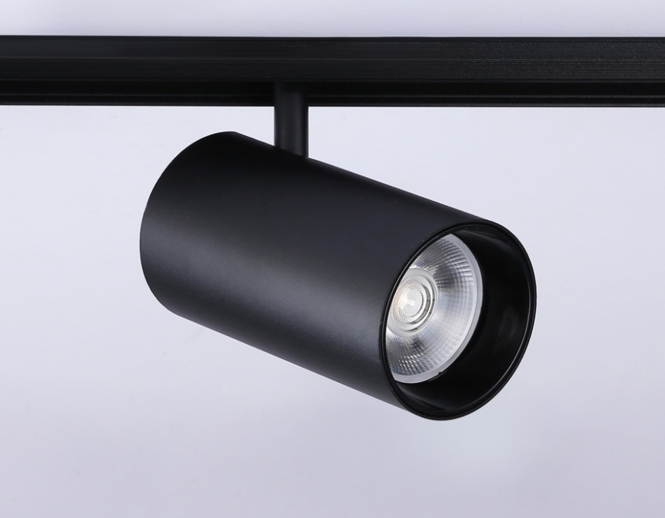 Трековый светильник 30W 4200К для магнитного шинопровода Magnetic Ambrella light TRACK SYSTEM GL3846, цвет черный - фото 4
