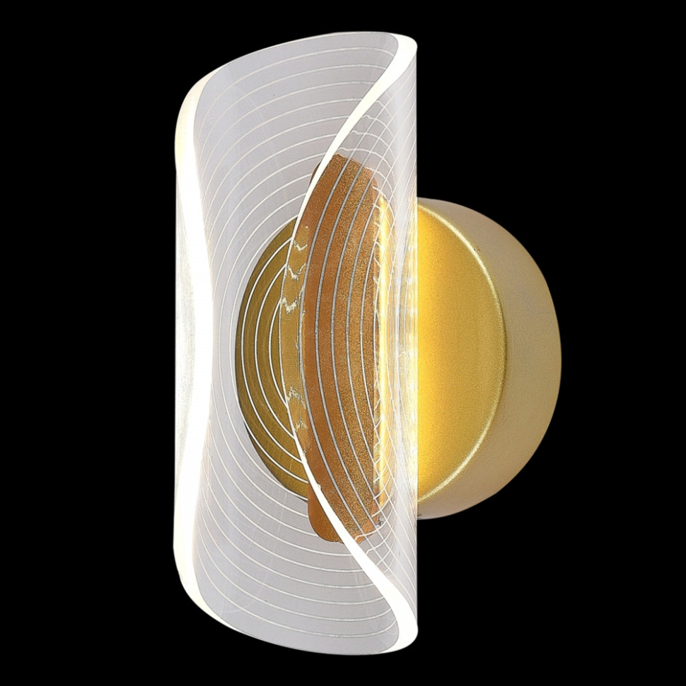 Бра светодиодное диммируемое Natali Kovaltseva LED LAMPS 81110/1W, цвет золотой LED LAMPS 81110/1W - фото 1