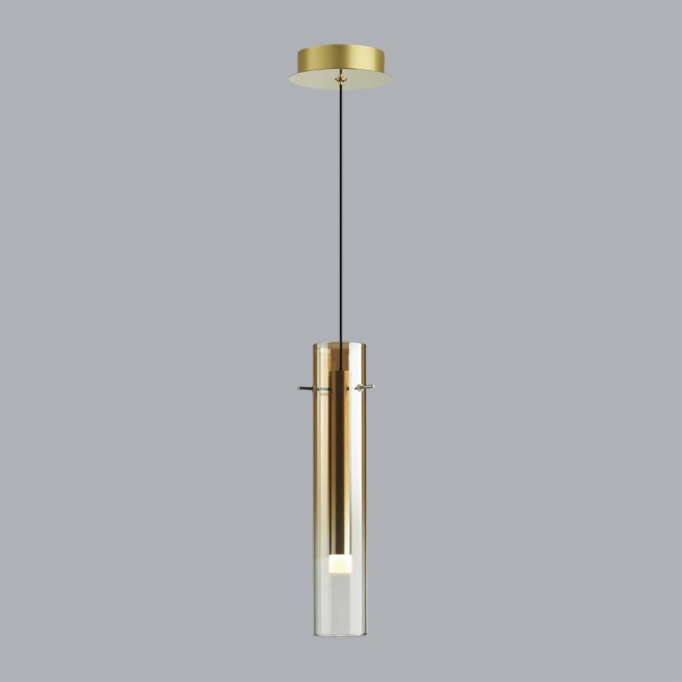 Подвесной светильник Odeon Light Shiny Pendant 5062/5LB, цвет золотой - фото 4