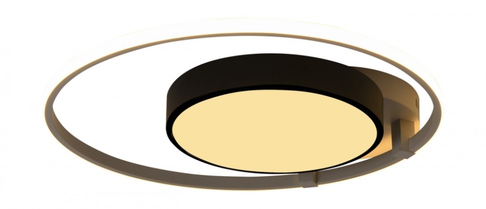 Потолочная светодиодная люстра с пультом  и диммером Escada 10244/2LED, цвет белый 10244/2LED - фото 1