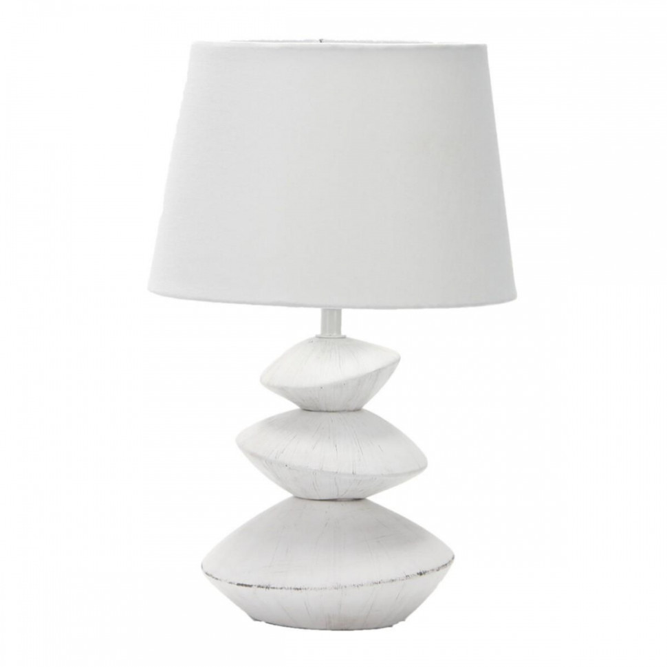 Настольная лампа Omnilux Lorraine OML-82214-01, цвет белый - фото 1