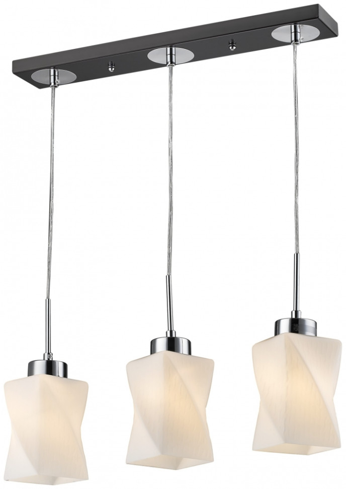 Подвесной светильник со светодиодными лампочками E27, комплект от Lustrof. №150313-623593 журнальный столик инсигния темное стекло темный хром
