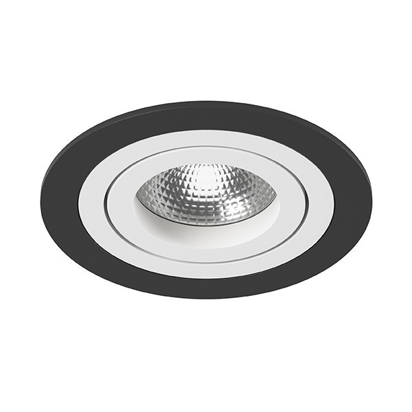 i61706 Встраиваемый точечный светильник Intero 16 Round Lightstar (комплект из 217617+217606) рамка lightstar intero 16 217629