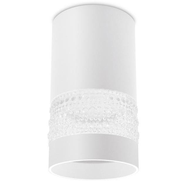 Накладной точечный светодиодный светильник Ambrella light Techno spot TN370, цвет белый песок, прозрачный - фото 1