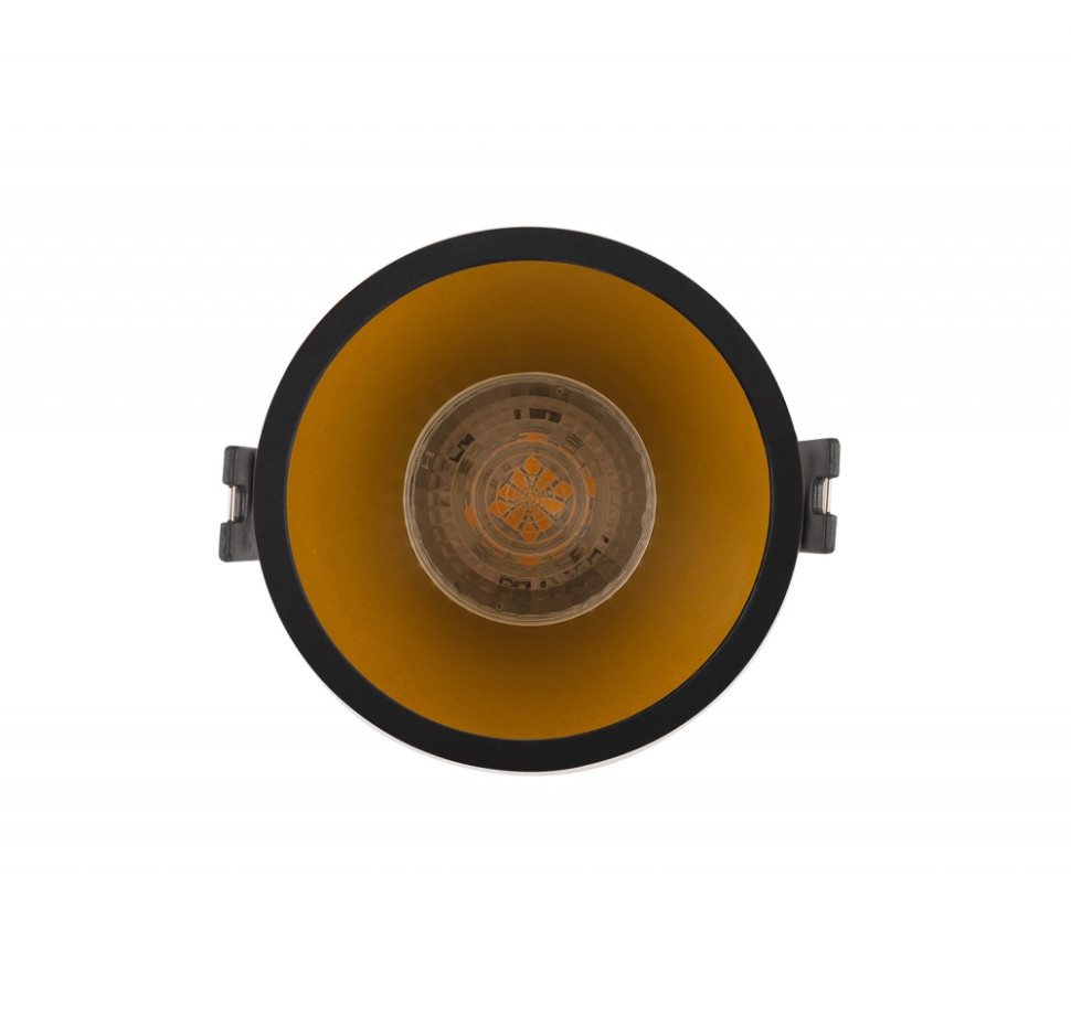 Встраиваемый светодиодный светильник Denkirs DK3026-BG, цвет черный - фото 1