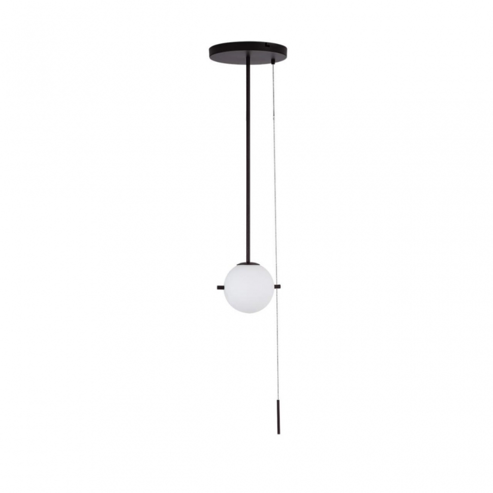 Светильник подвесной с Led лампочками в комплекте LOFT IT 10029PS Black+Lamps, цвет черный - фото 2