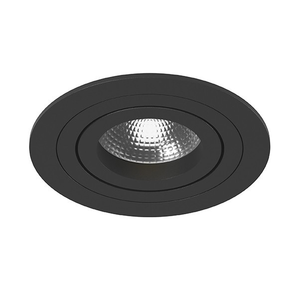 i61707 Встраиваемый точечный светильник Intero 16 Round Lightstar (комплект из 217617+217607) рамка lightstar intero 16 217629