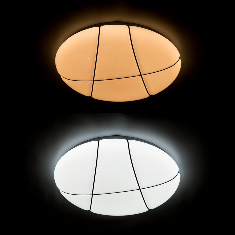 Потолочный светодиодный светильник с ПДУ Arte Lamp Biscotti A2677PL-72CC, цвет белый - фото 3