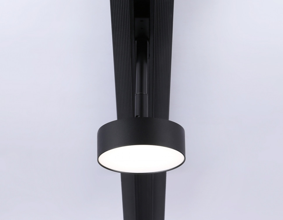 Трековый светильник 12W 4200К для магнитного шинопровода Magnetic Ambrella light TRACK SYSTEM GL3853, цвет черный - фото 3