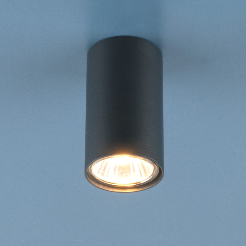 5256 GR Накладной точечный светильник Nowodvorski графит окончание юля со стразами d20 мм графит