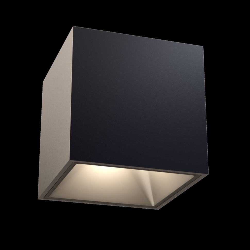 Потолочный накладной светодиодный светильник Maytoni Technical Cover C065CL-L12B4K, цвет черный - фото 1