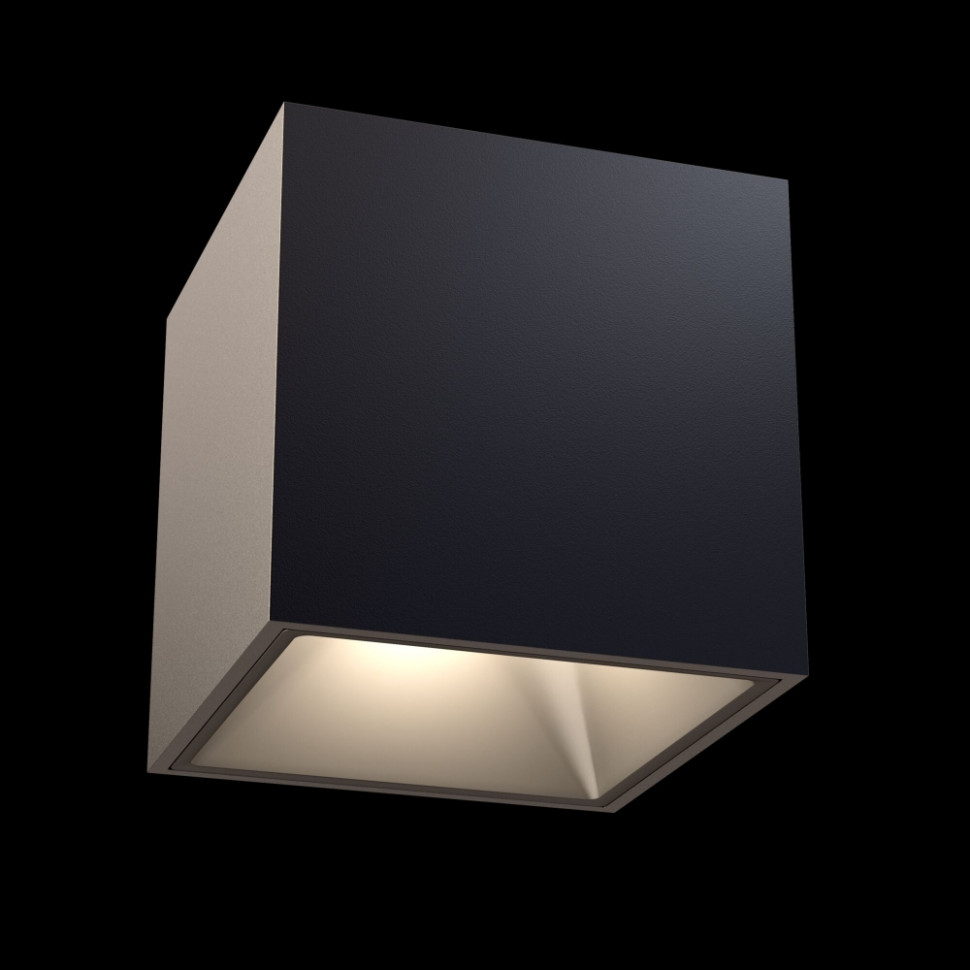 Потолочный накладной светодиодный светильник Maytoni Technical Cover C065CL-L12B4K, цвет черный - фото 2
