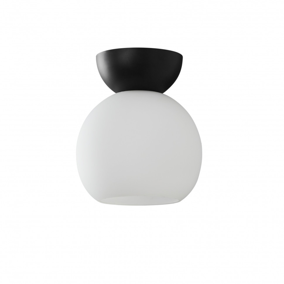 Светильник потолочный iLamp Mono C6079-1 BK+WH, цвет черный C6079-1 BK+WH - фото 2