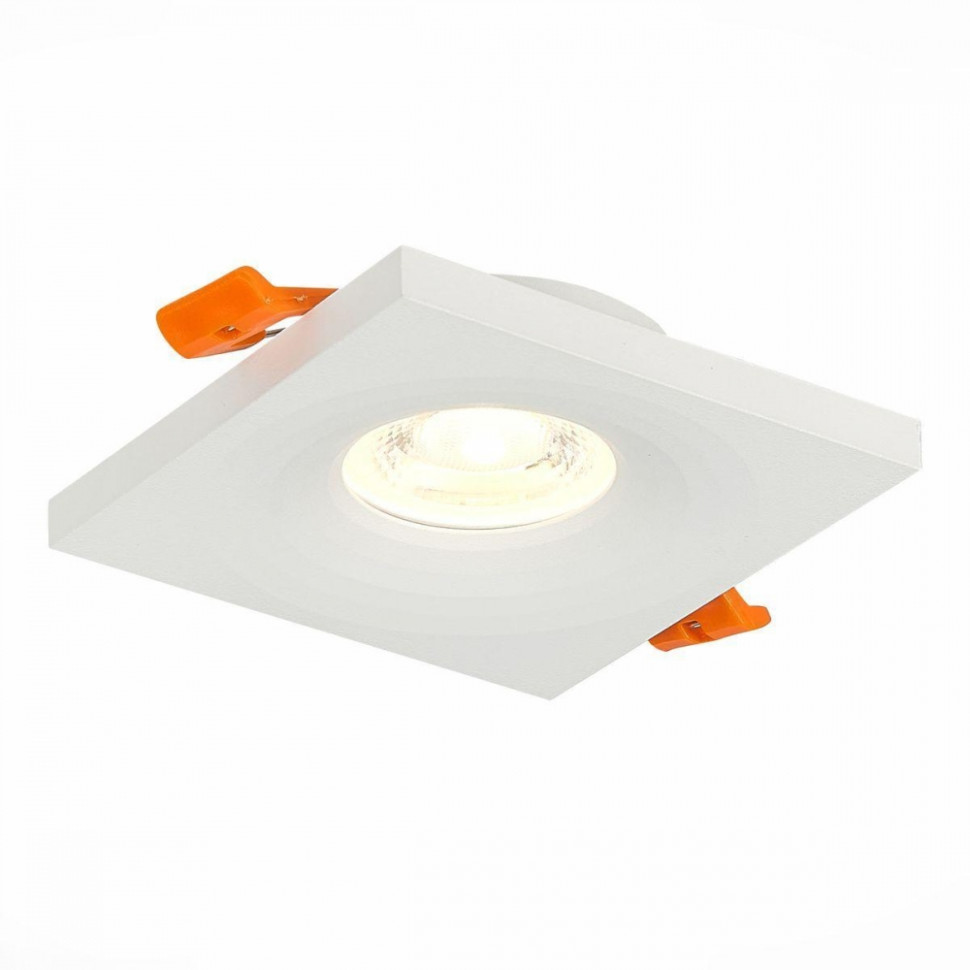 Встраиваемый точечный светильник ST-Luce ST205.518.01, цвет матовый белый - фото 1