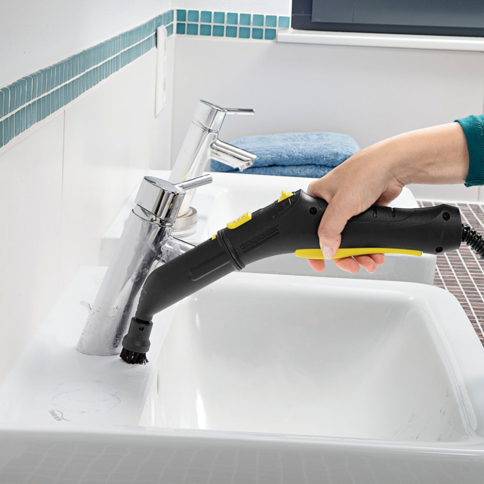 Пароочиститель KARCHER SC2 EasyFix, мощность1500 Вт, максимальное давление  3,2 бар, объем 1 л, желтый, 1.512-063.0 (453815) купить в Москве с  доставкой — интернет-магазин «Люстроф»