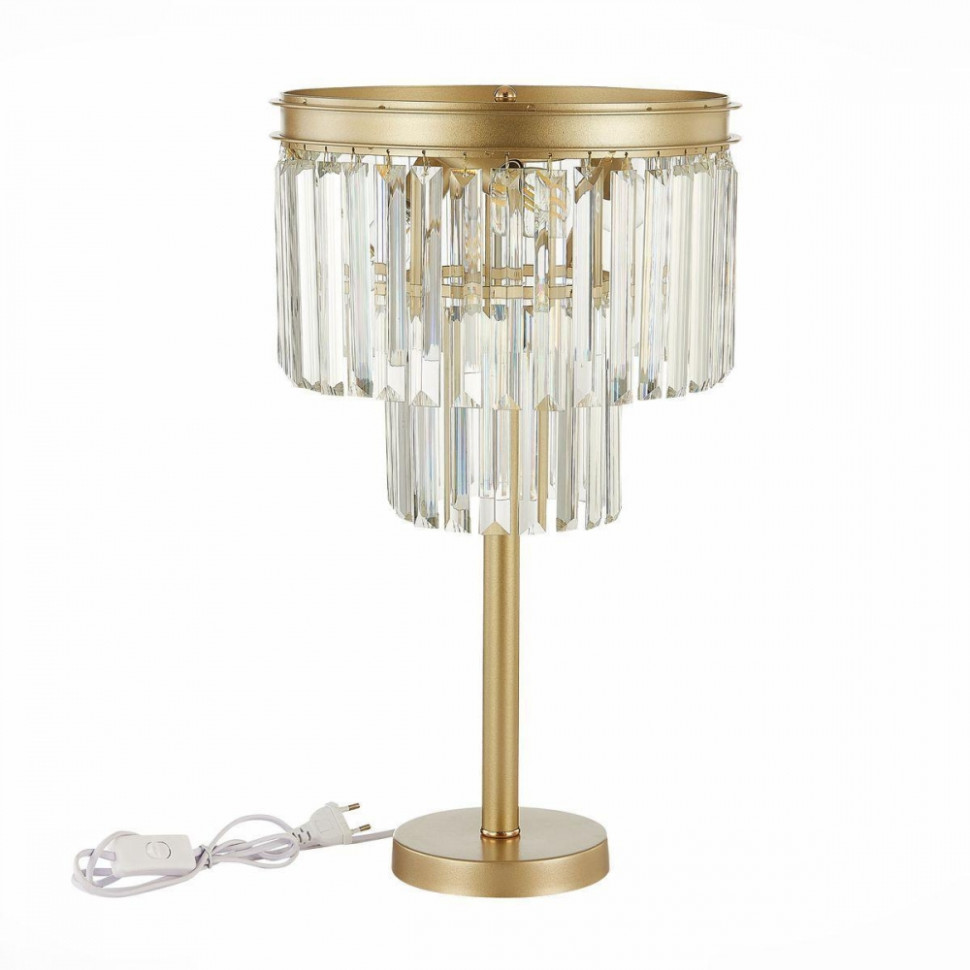 Настольная лампа ST-Luce Ercolano SL1624.204.03, цвет шампань - фото 1