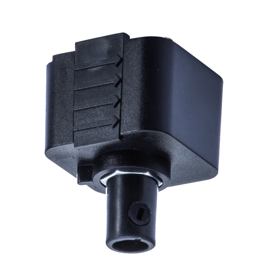 Коннектор питания для однофазного шинопровода Track Accessories Arte Lamp A240006, цвет черный - фото 1