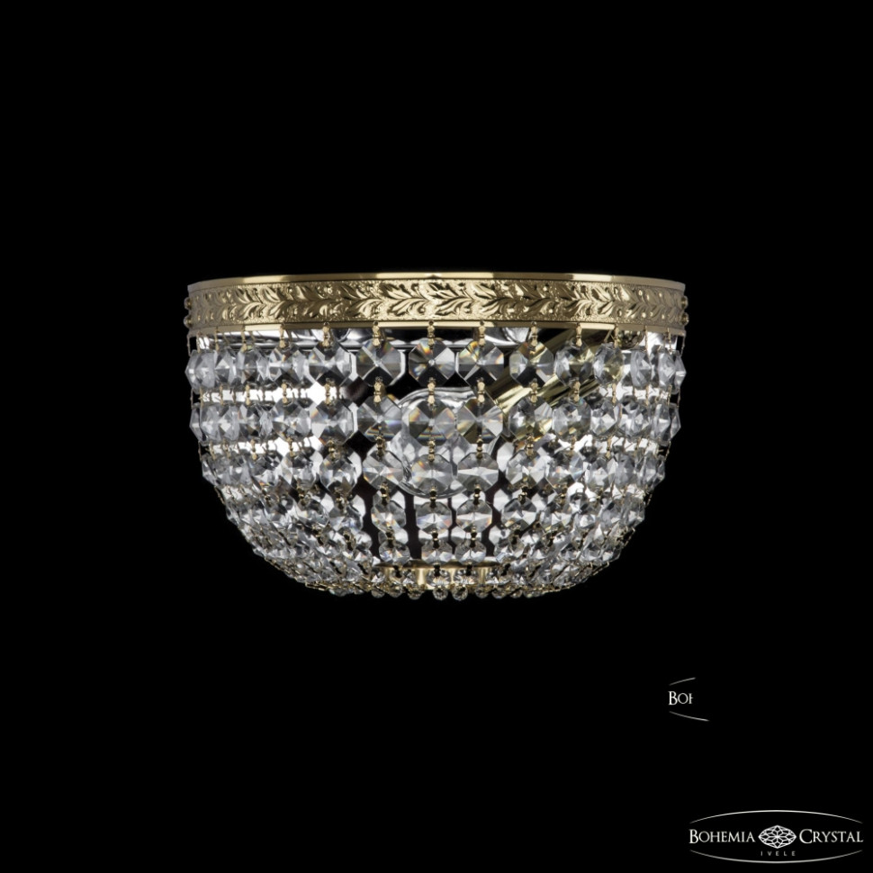 Бра Bohemia Ivele Crystal 19111B/20IV G, цвет золото 19111B/20IV G - фото 1