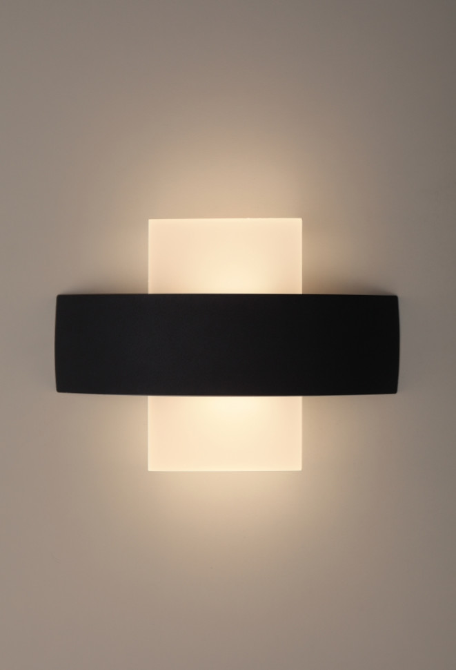 Декоративная подсветка светодиодная ЭРА WL7 WH+BK Подсветка Б0034605, цвет черный - фото 1