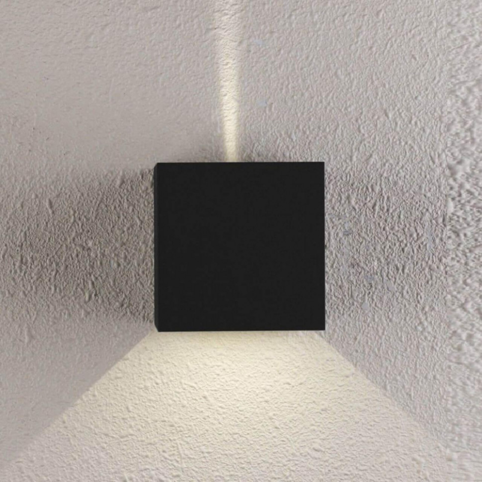 Настенный светодиодный светильник Crystal Lux CLT 520W BL, цвет черный - фото 1