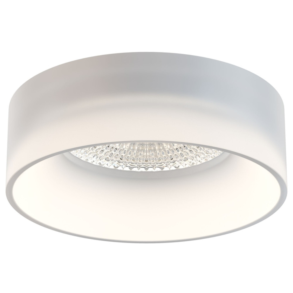 Встраиваемый светодиодный светильник Maytoni Glasera DL046-01W, цвет белый - фото 1