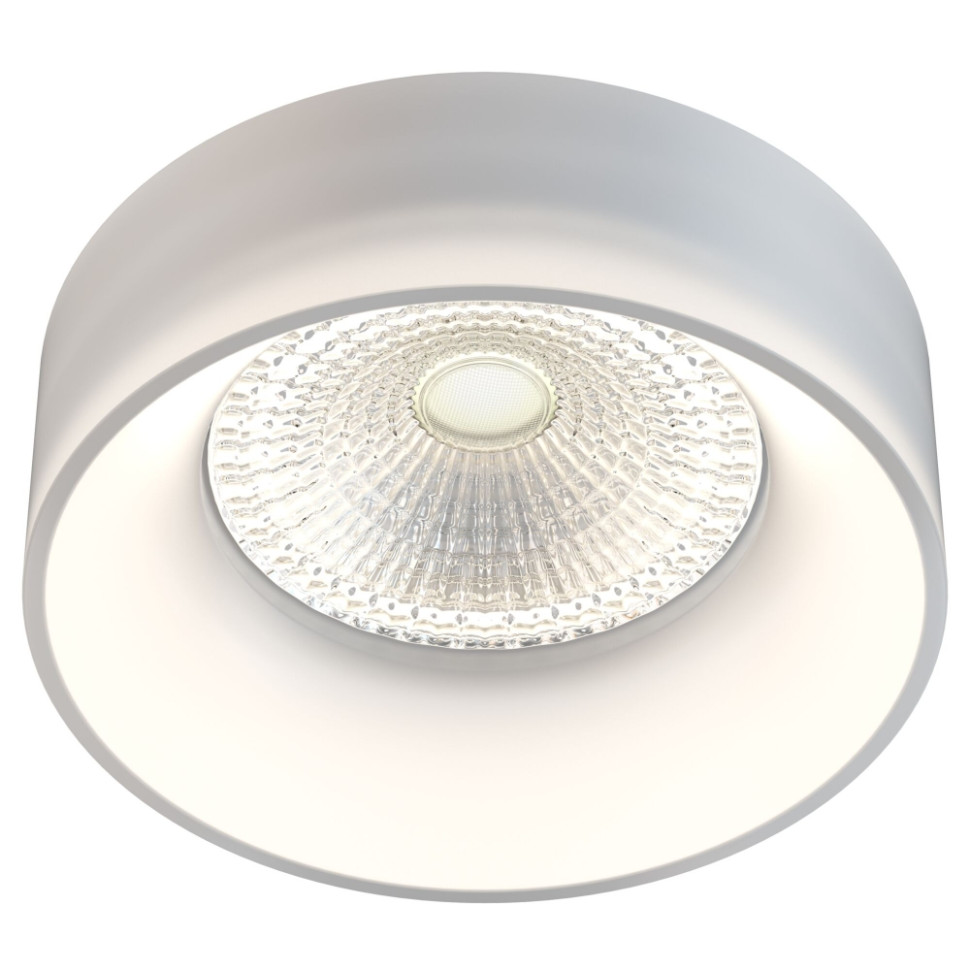 Встраиваемый светодиодный светильник Maytoni Glasera DL046-01W, цвет белый - фото 4
