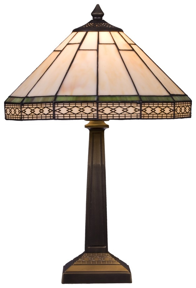 857-804-01 Настольная лампа Velante, цвет античная бронза - фото 1