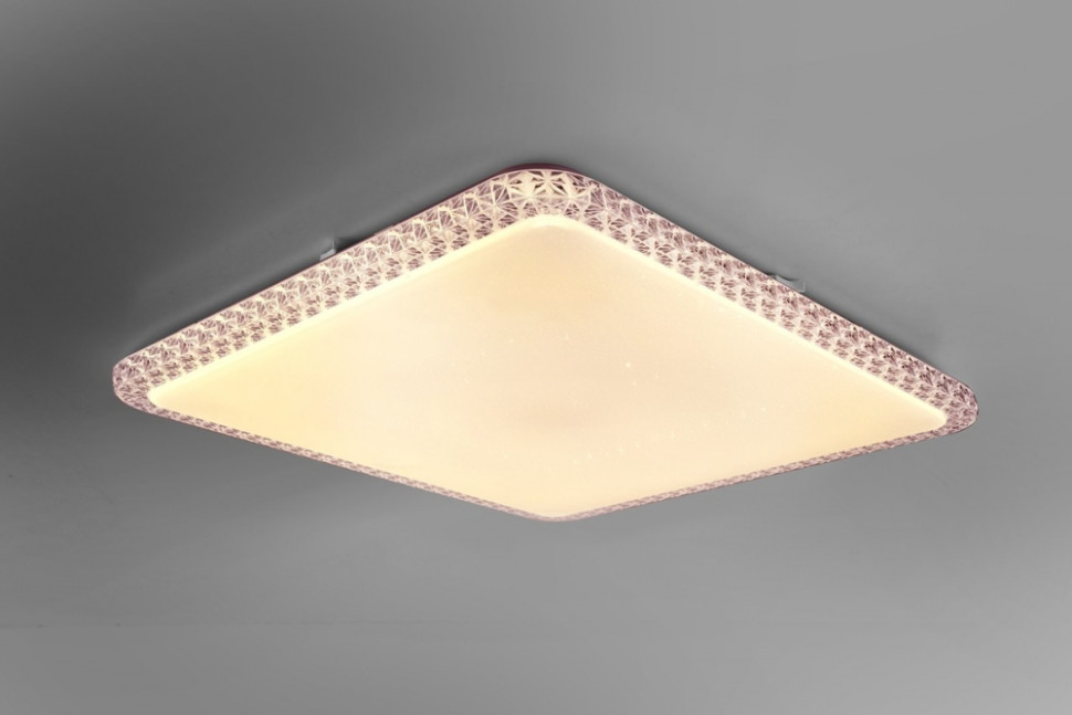 Настенно-потолочный светодиодный светильник с ПДУ ИК Camelion LBS-7701 13970, цвет белый - фото 3