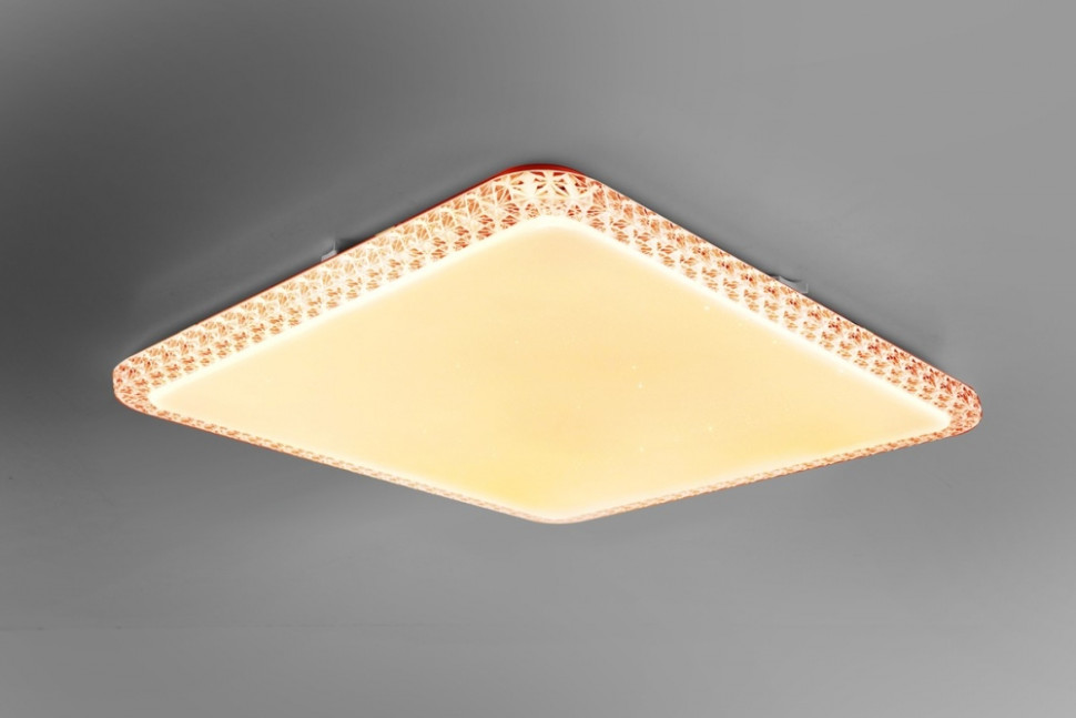 Настенно-потолочный светодиодный светильник с ПДУ ИК Camelion LBS-7701 13970, цвет белый - фото 4